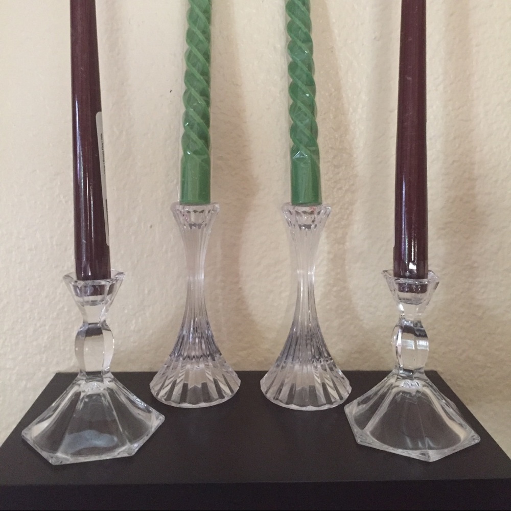 Candle Holders 2 Pairs